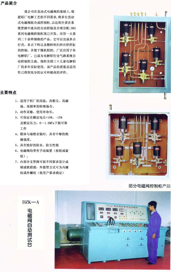 DKG系列电磁阀控制柜